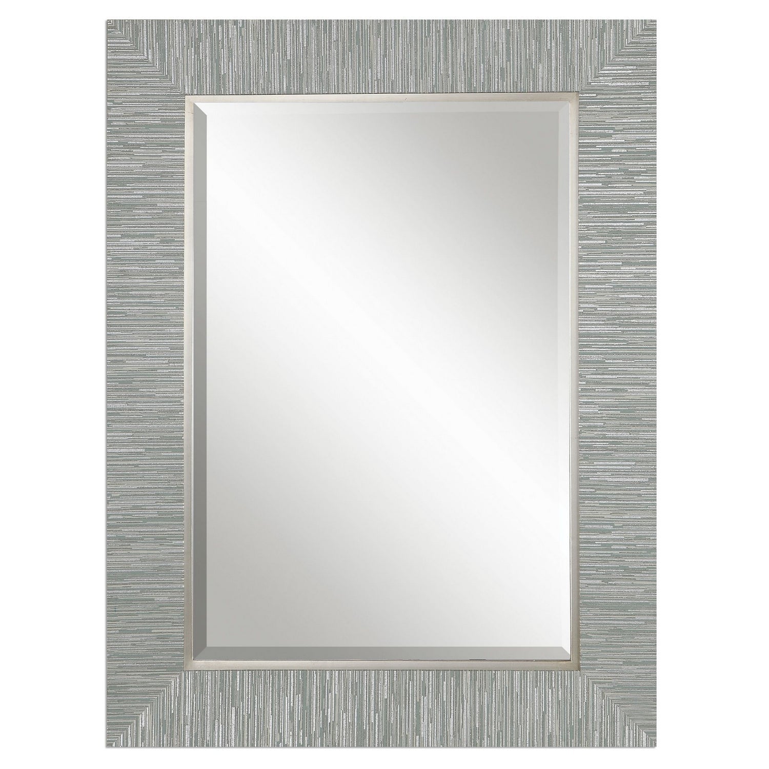  Uttermost's Belaya Gray Wood Mirror Designed By Grace Feyock