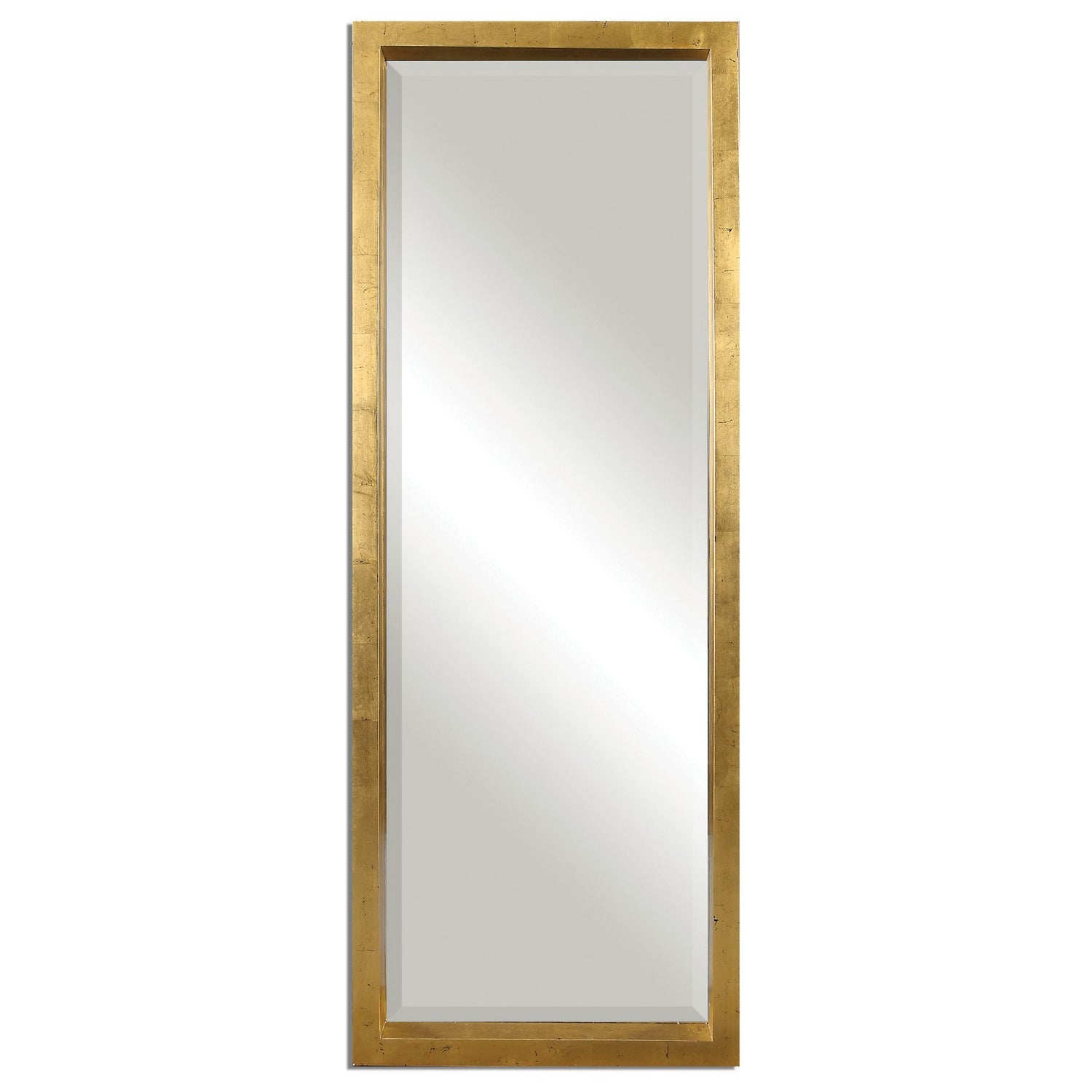  Uttermost's Edmonton Gold Leaner Mirror Designed By Grace Feyock