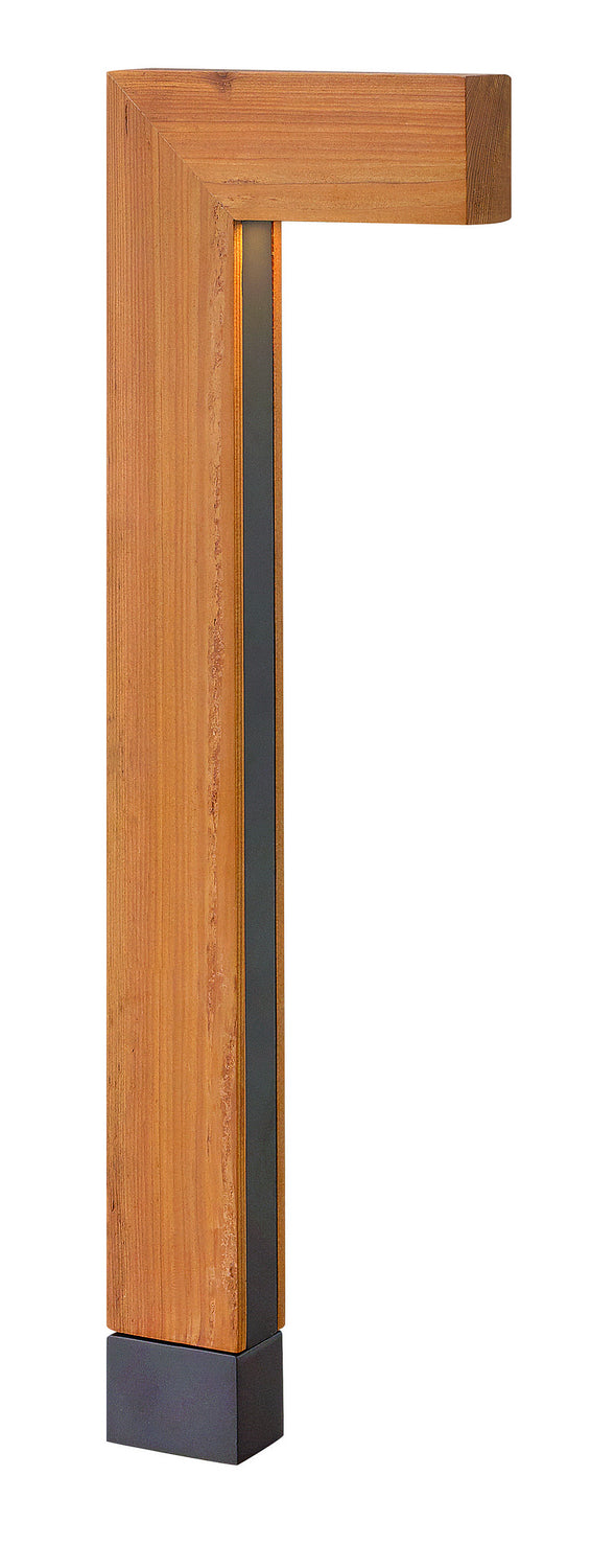  Atlantis Large LED Path Light In Cedar