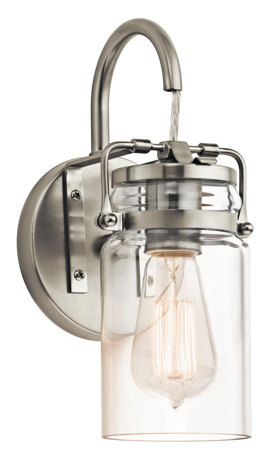  Brinley 1-Light Wall Sconce