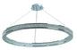 Maxim Eternity 40" LED Pendant In Polished Chrome