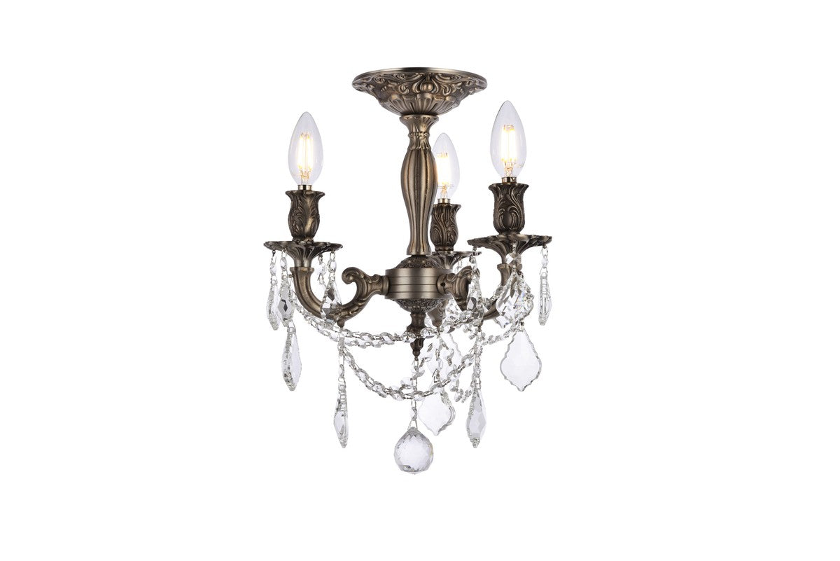  Rosalia 3-Light Flush Mount