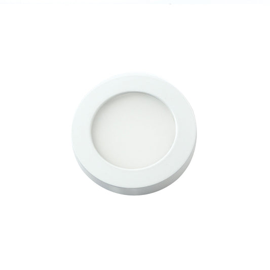 LED Button Light In White
