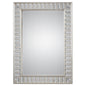  Uttermost's Lanester Silver Leaf Mirror Designed By Jim Parsons