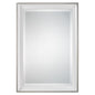  Uttermost's Lahvahn White Silver Mirror Designed By Grace Feyock