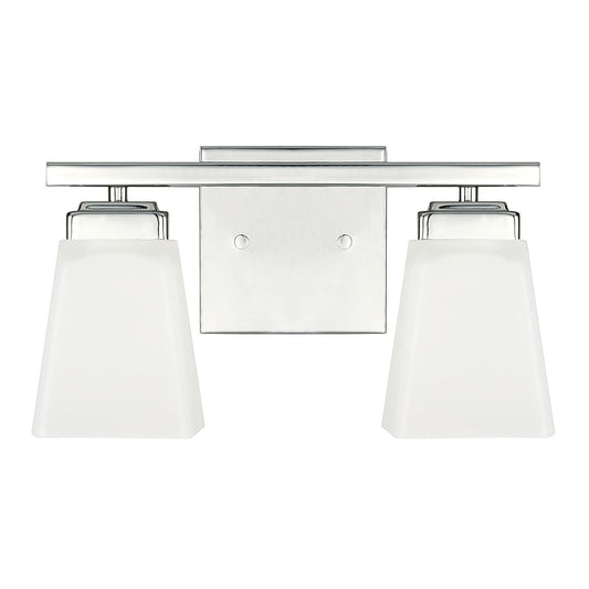  Baxley 2-Light Vanity In Polished Nickel