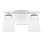  Baxley 2-Light Vanity In Polished Nickel