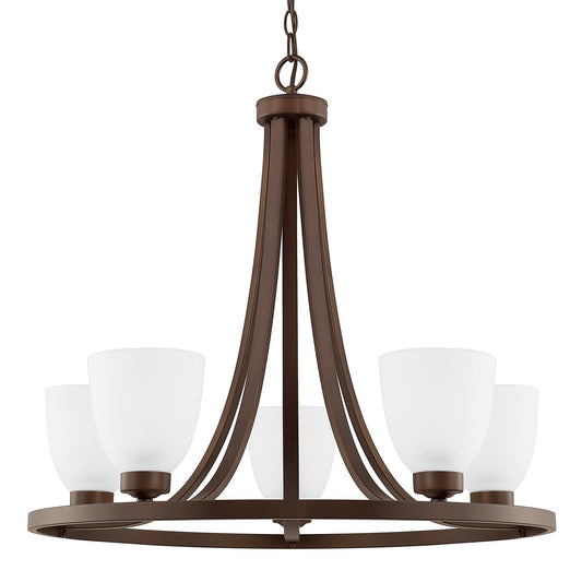 Jameson 5-Light Chandelier In Bronze