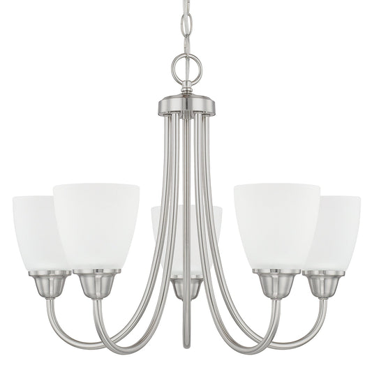  Trenton 5-Light Chandelier In Brushed Nickel