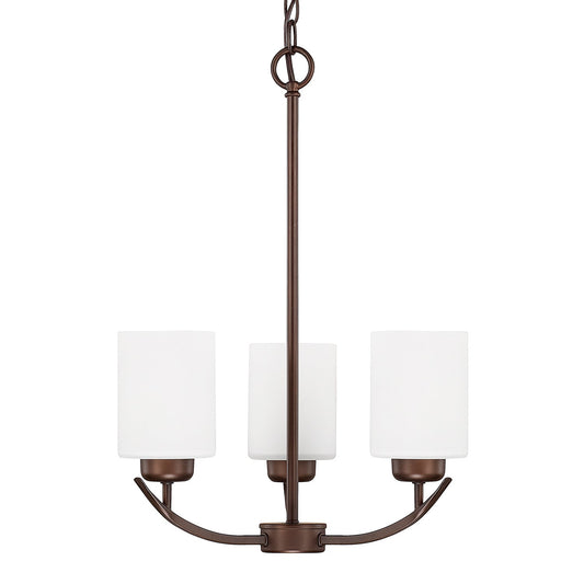  Dixon 3-Light Chandelier In Bronze