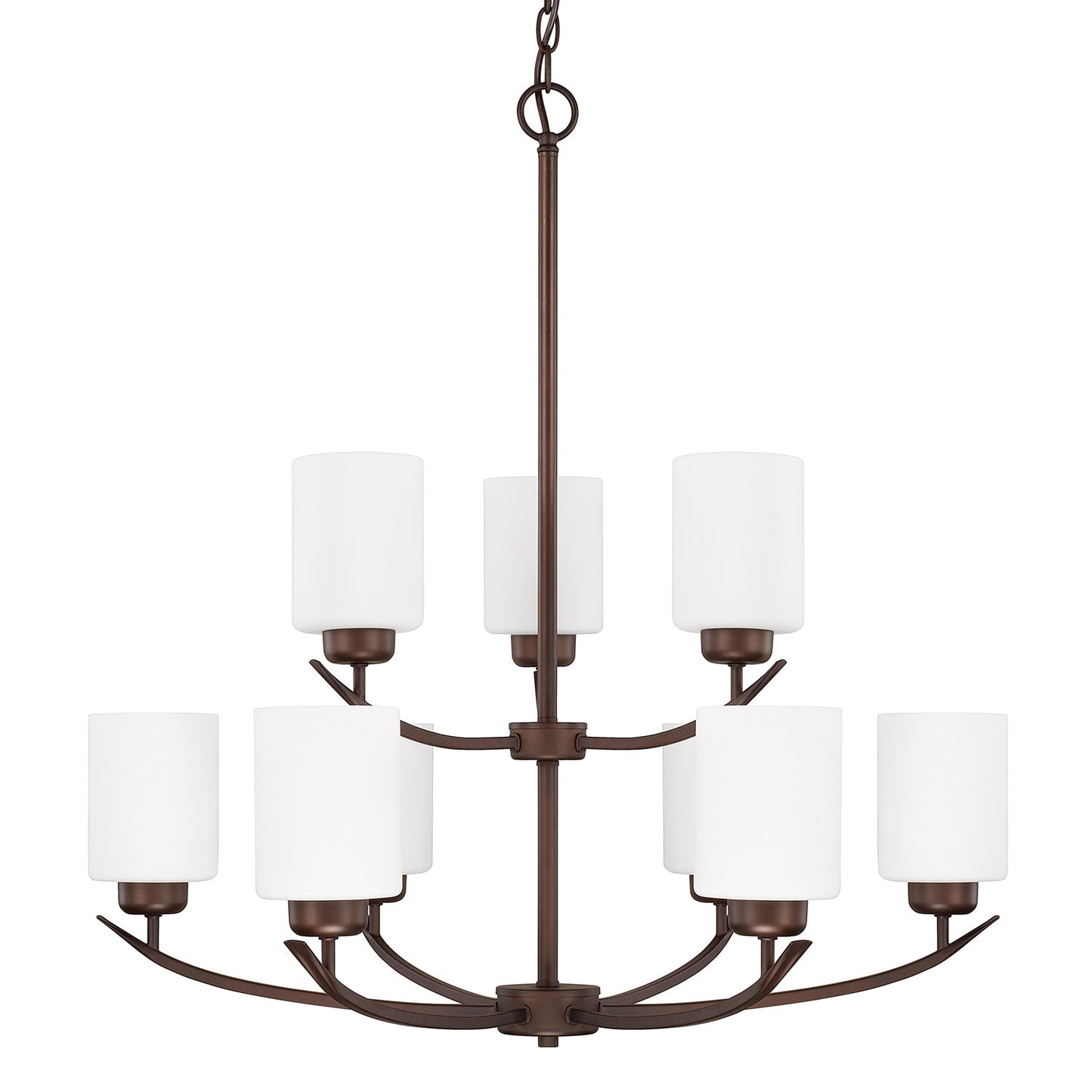  Dixon 9-Light Chandelier In Bronze