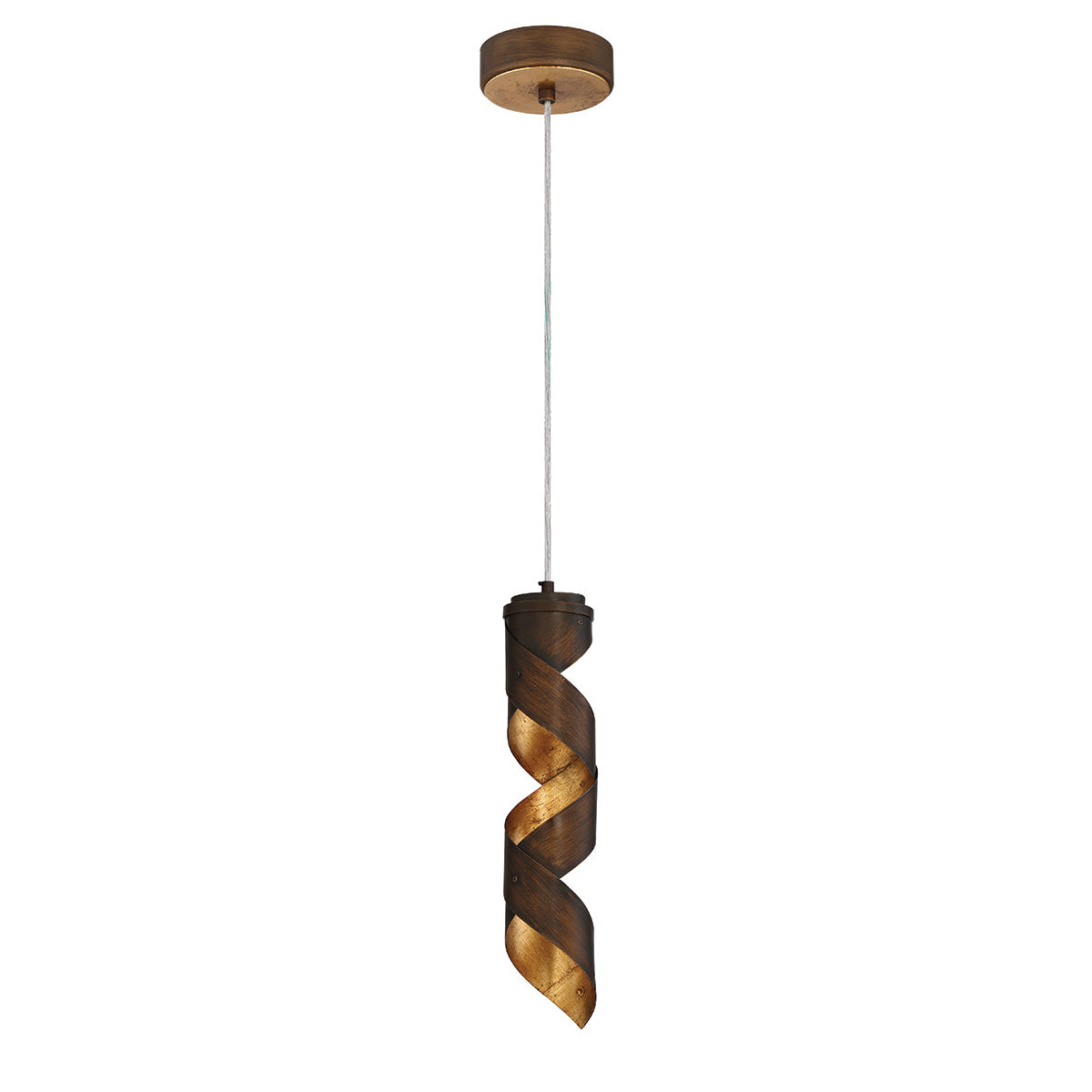  Banderia 1-Light Pendant In Bronze