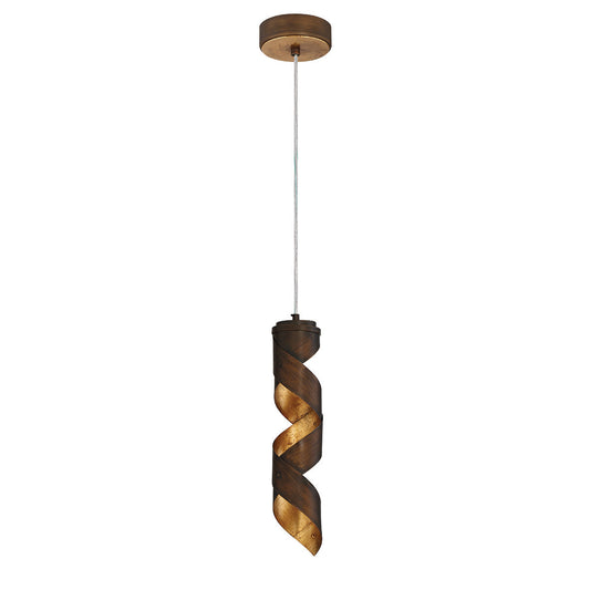  Banderia 1-Light Pendant In Bronze