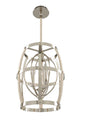  Coastal Bradbury 15" Pendant In Polished Nickel