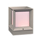  Helmsley Collection 1-Light Outdoor Post Light In Silver