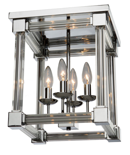  Prince Arthur Flush Mount In Chrome