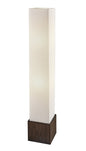  Sebu 2-Light Floor Lantern In Teak Brown Bamboo