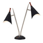  Draper 2-Light Desk Lamp In Metal