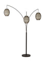  Maui 3-Light Arc Lamp In Antique Bronze