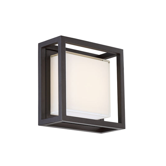  Framed Outdoor Wall Light In Bronze
