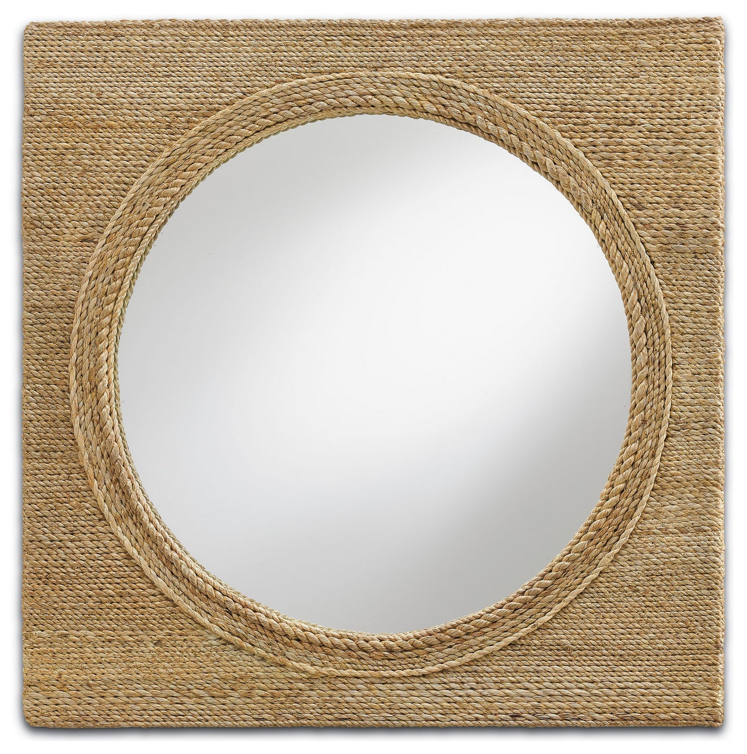  Tisbury Mirror In Natural & Mirror