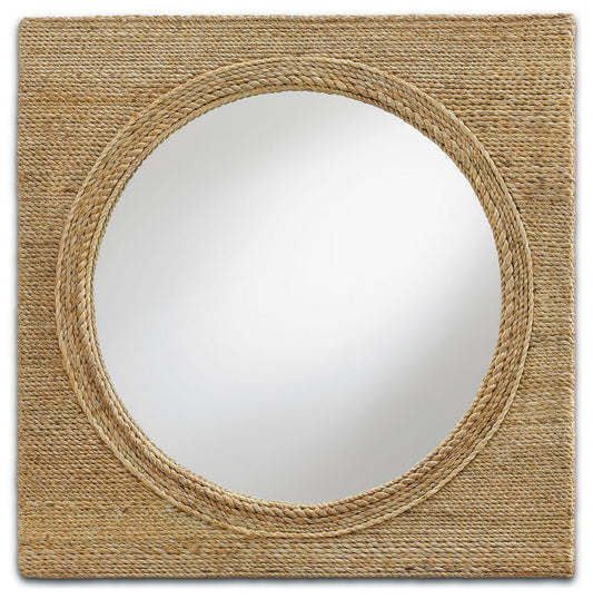  Tisbury Mirror In Natural & Mirror