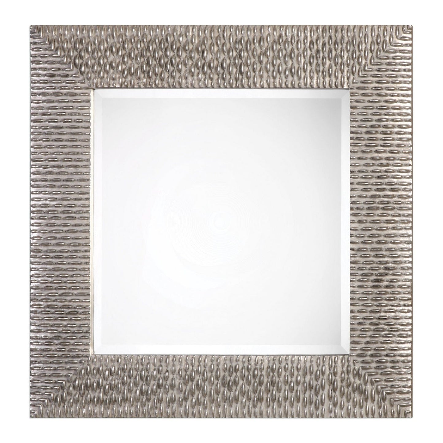  Uttermost's Cressida Distressed Silver Square Mirror