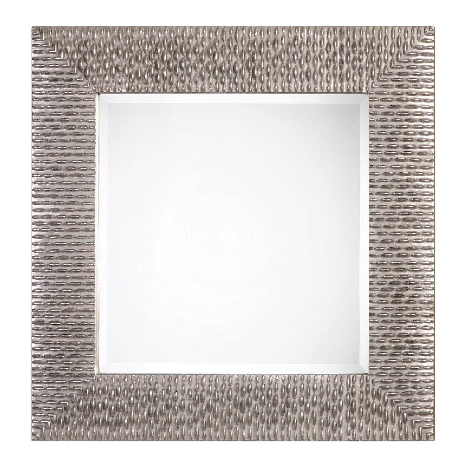 Uttermost's Cressida Distressed Silver Square Mirror