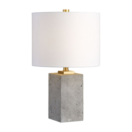  Uttermost's Drexel Concrete Block Lamp