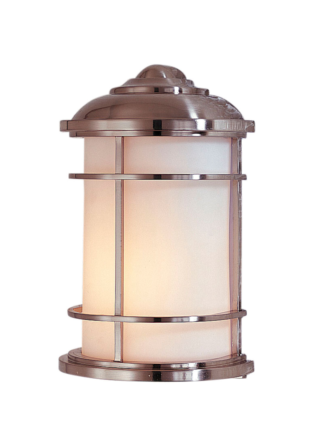  Lighthouse Outdoor Lighting In Brushed Steel