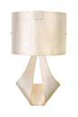  Art Deco Barrymore 1-Light Wall Sconce In Pearl Silver
