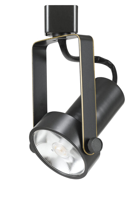  7" Height Metal Track Head In Dark Bronze