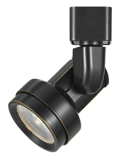  4 5" Height Metal Track Head In Dark Bronze