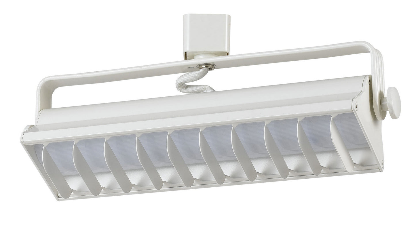  4 8" Height Metal Track Head In White