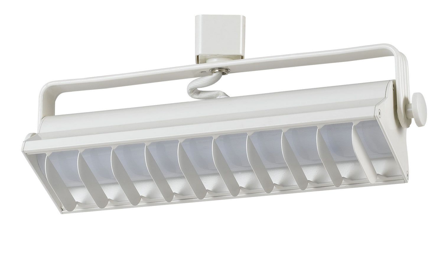  4 8" Height Metal Track Head In White