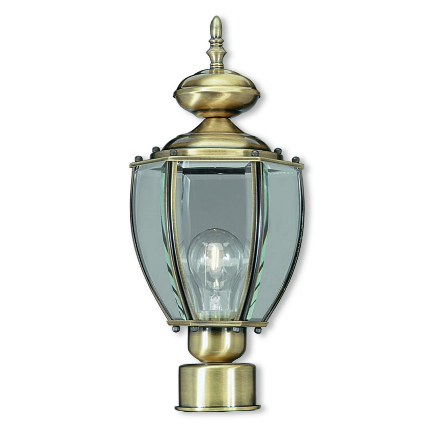 Livex Lighting Basics 1-Light Post-Top Lanterm
