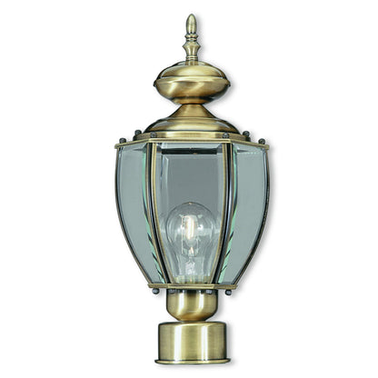Livex Lighting Basics 1-Light Post-Top Lanterm