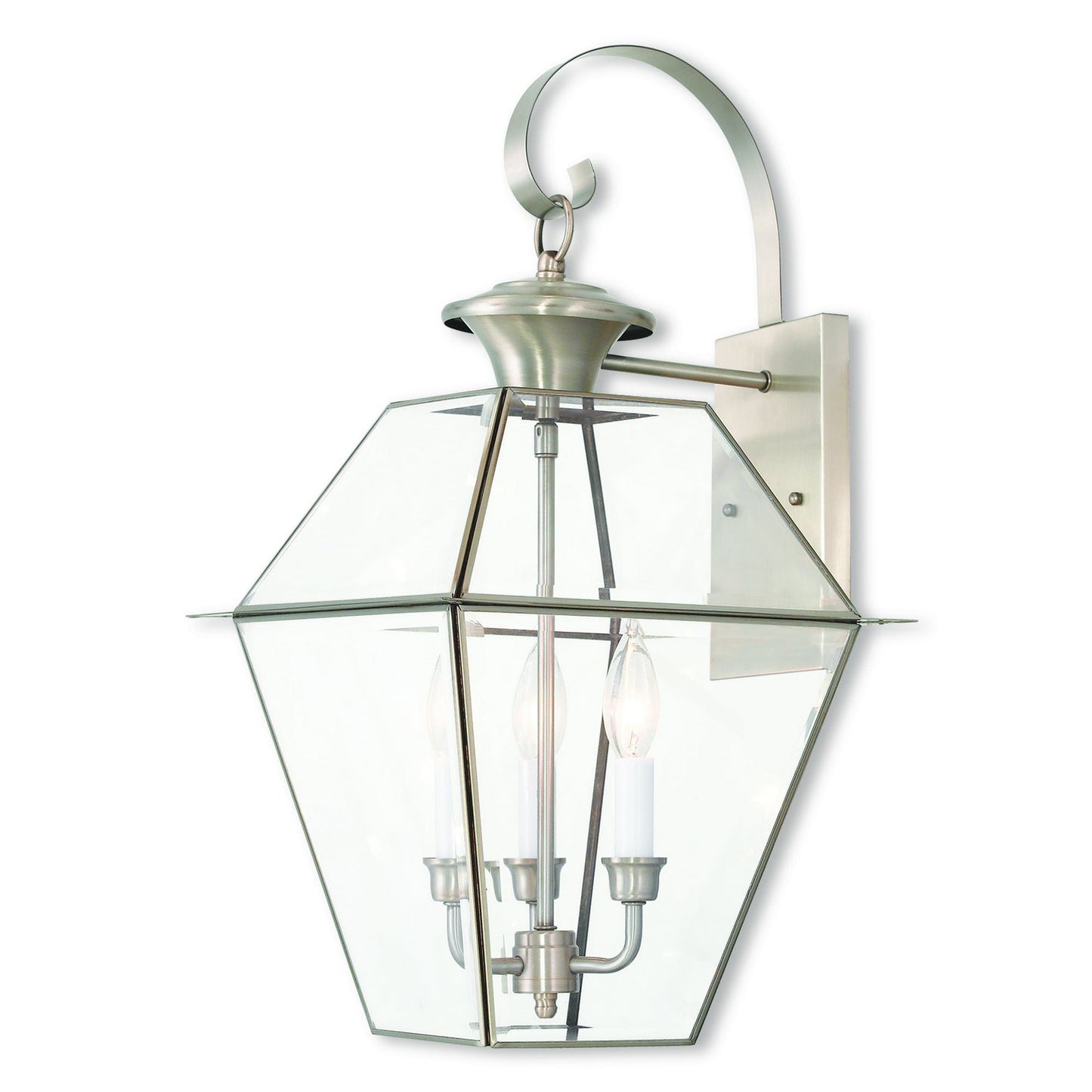 Livex Lighting Westover 3-Light Outdoor Wall Lantern