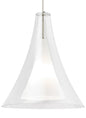  Melrose II Grande Pendant In Satin Nickel