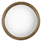  Uttermost's Spera Round Gold Mirror Designed By Jim Parsons