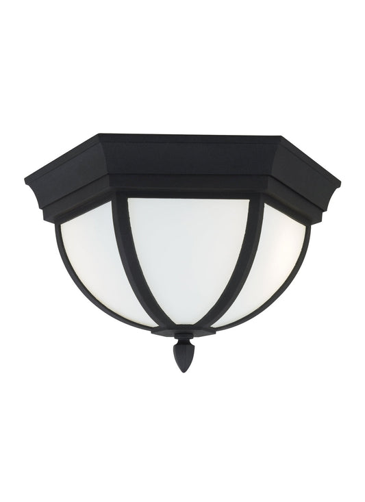  Wynfield 2-Light Outdoor Ceiling Flush Mount