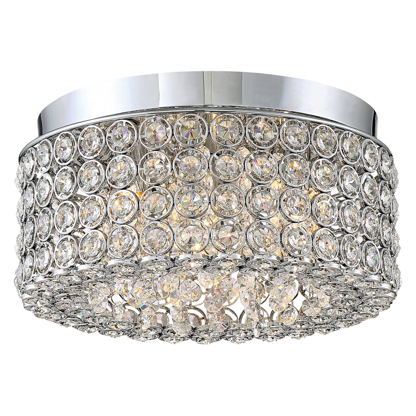  Identity 4-Light Flush Mount In Polished Chrome