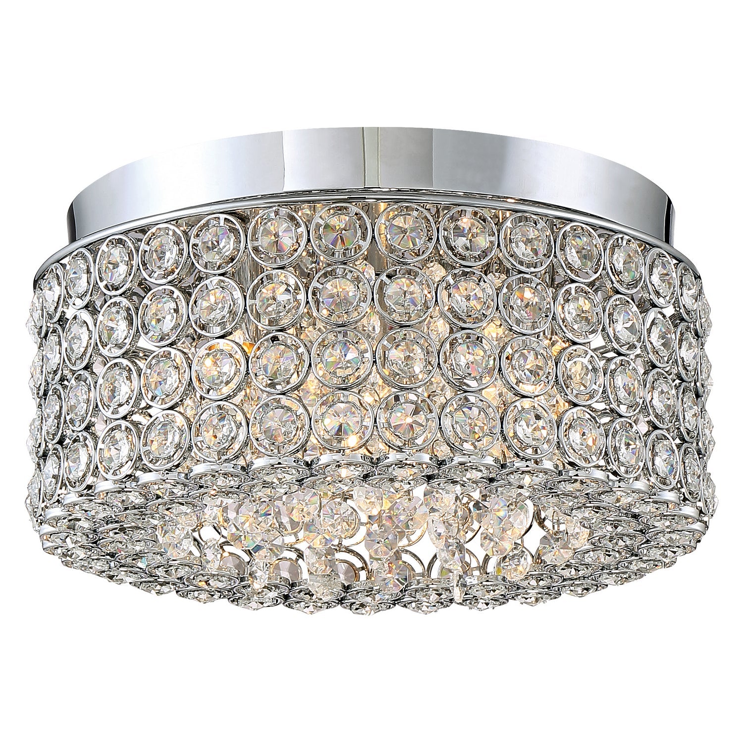  Identity 4-Light Flush Mount In Polished Chrome