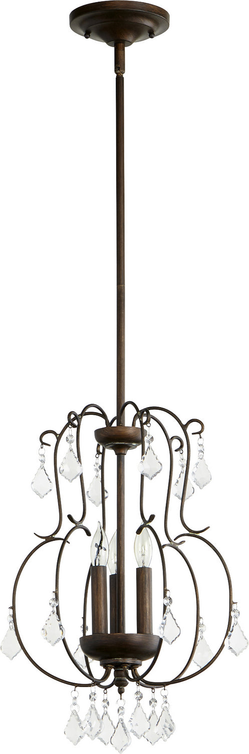  Ariel Transitional Pendant In Vintage Copper