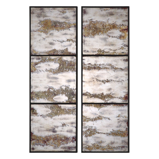  Uttermost's Rahila Antiqued Mirror, Set Of 2 Designed By Billy Moon