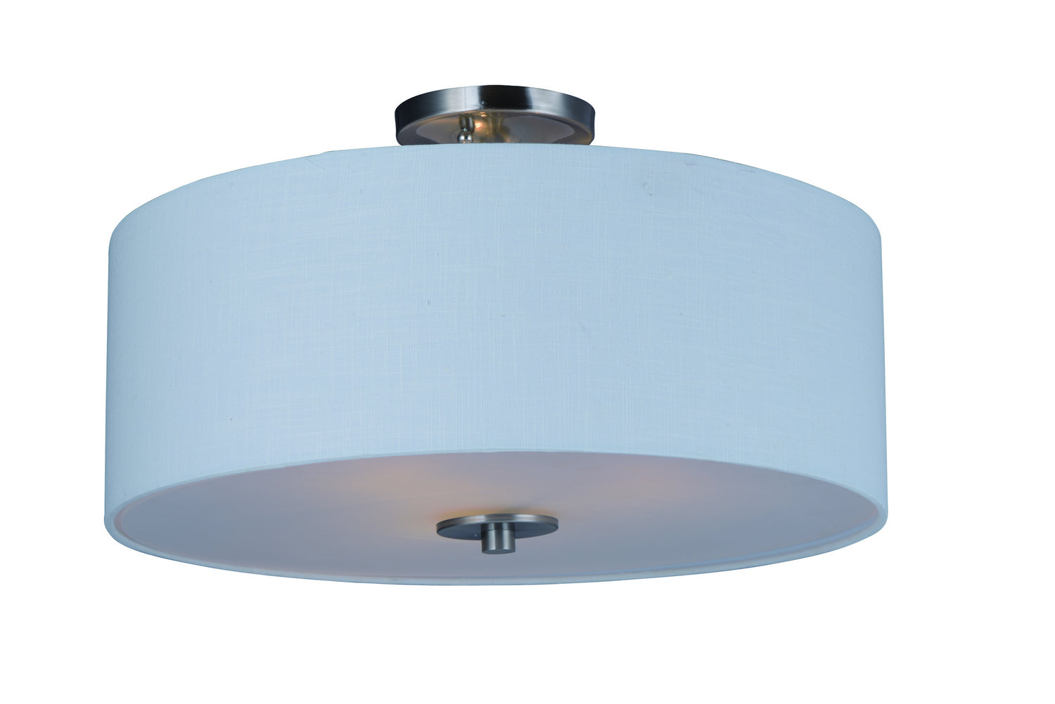 Maxim Bongo 3-Light Pendant / Semi-Flush Mount In Satin Nickel