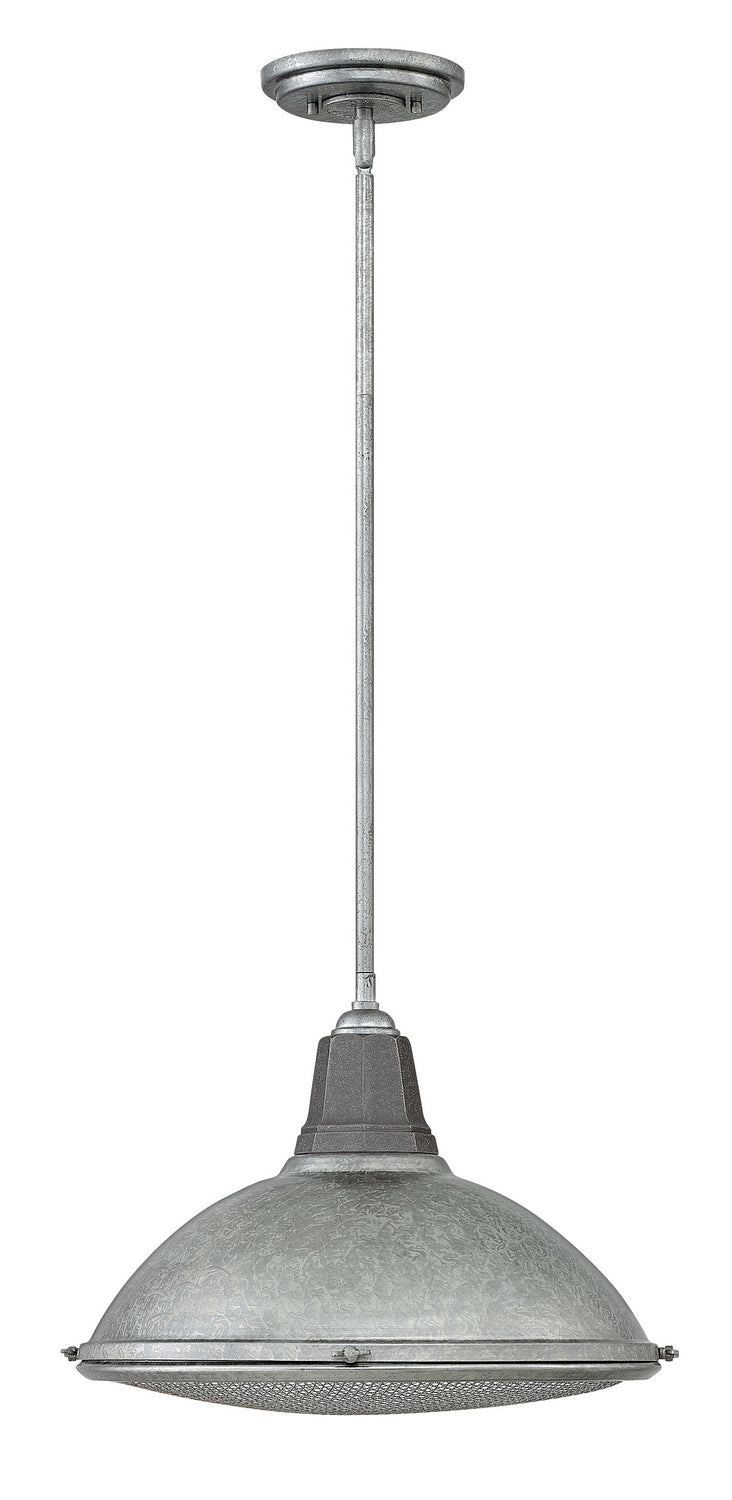  Barstow Pendant In Galvanized