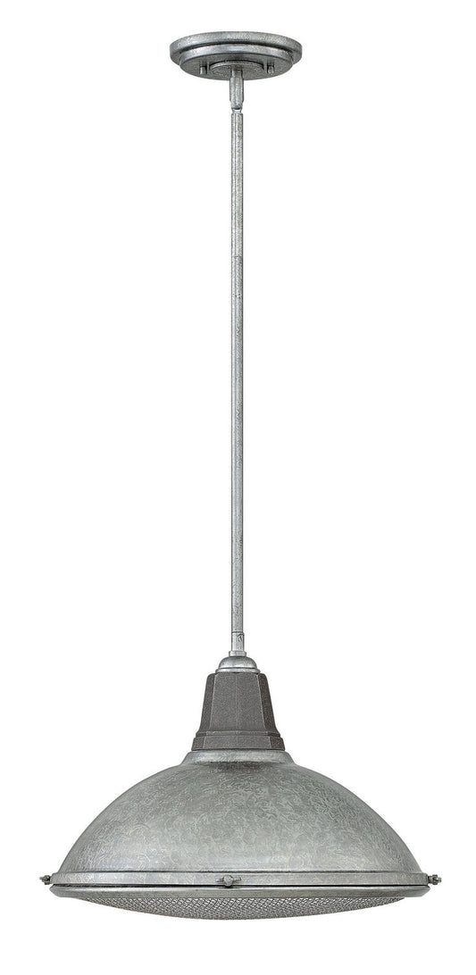  Barstow Pendant In Galvanized