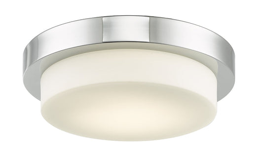  Step 11" Stepped Opal Glass Flush-Mount