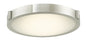  Halo 13" Low Profile Frosted Glass Flush-Mount